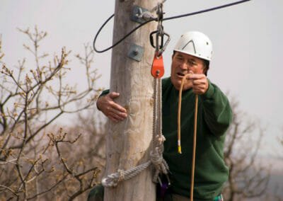Moniteur d&rsquo;escalade